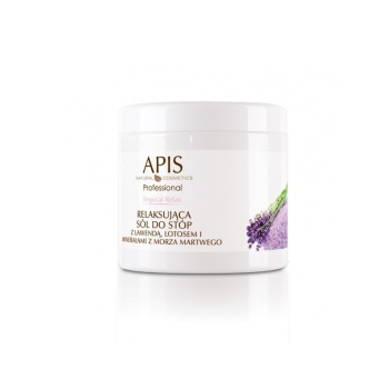 APIS Lawendowe ukojenie sól lawenda i lotos 650g